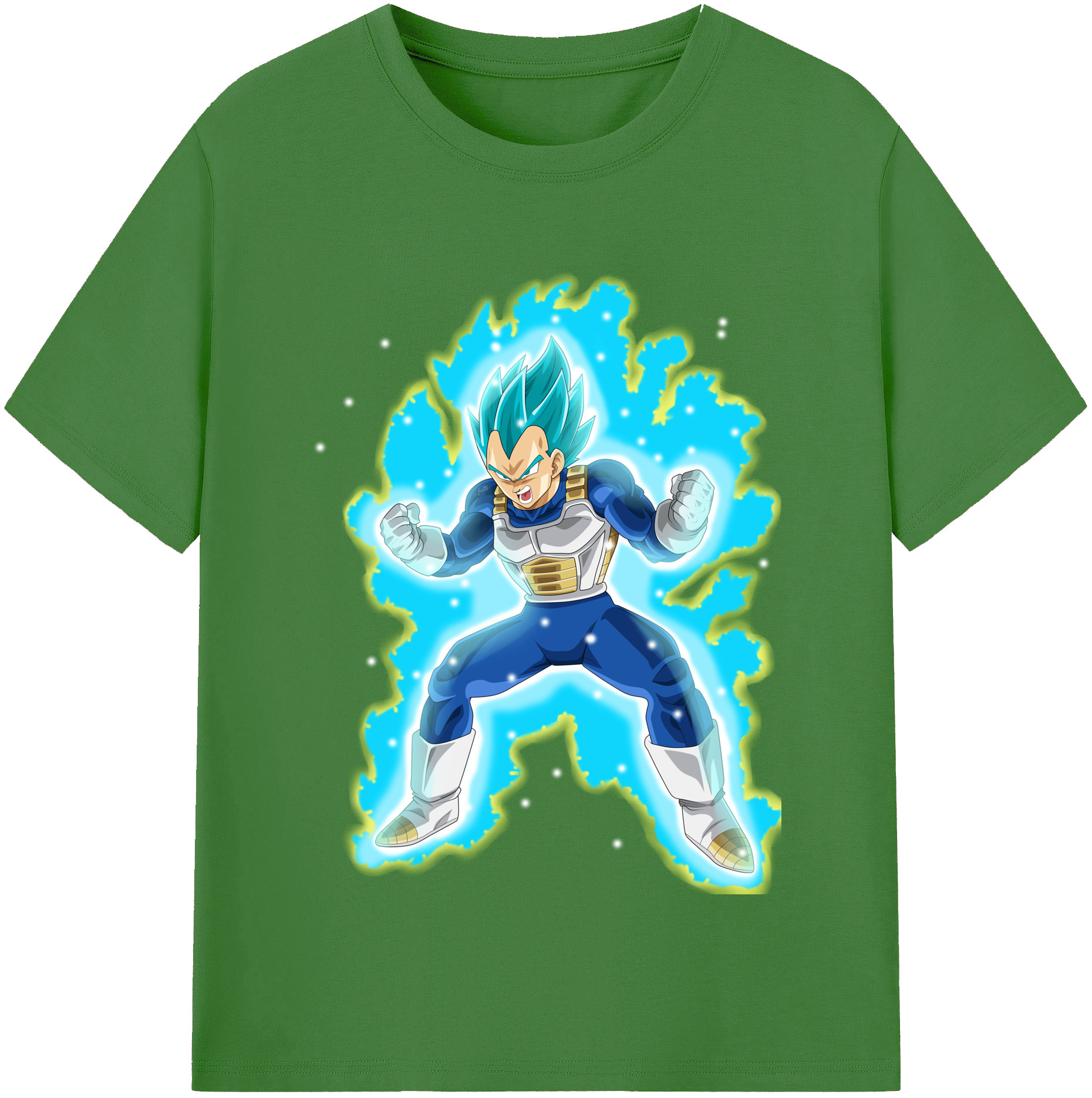 （画像用） ドラゴンボール ベジータ四世（Bejīta Yonsei）DRAGON BALL Vegeta IV レディースカジュアルプリントTシャツ（綿100％）